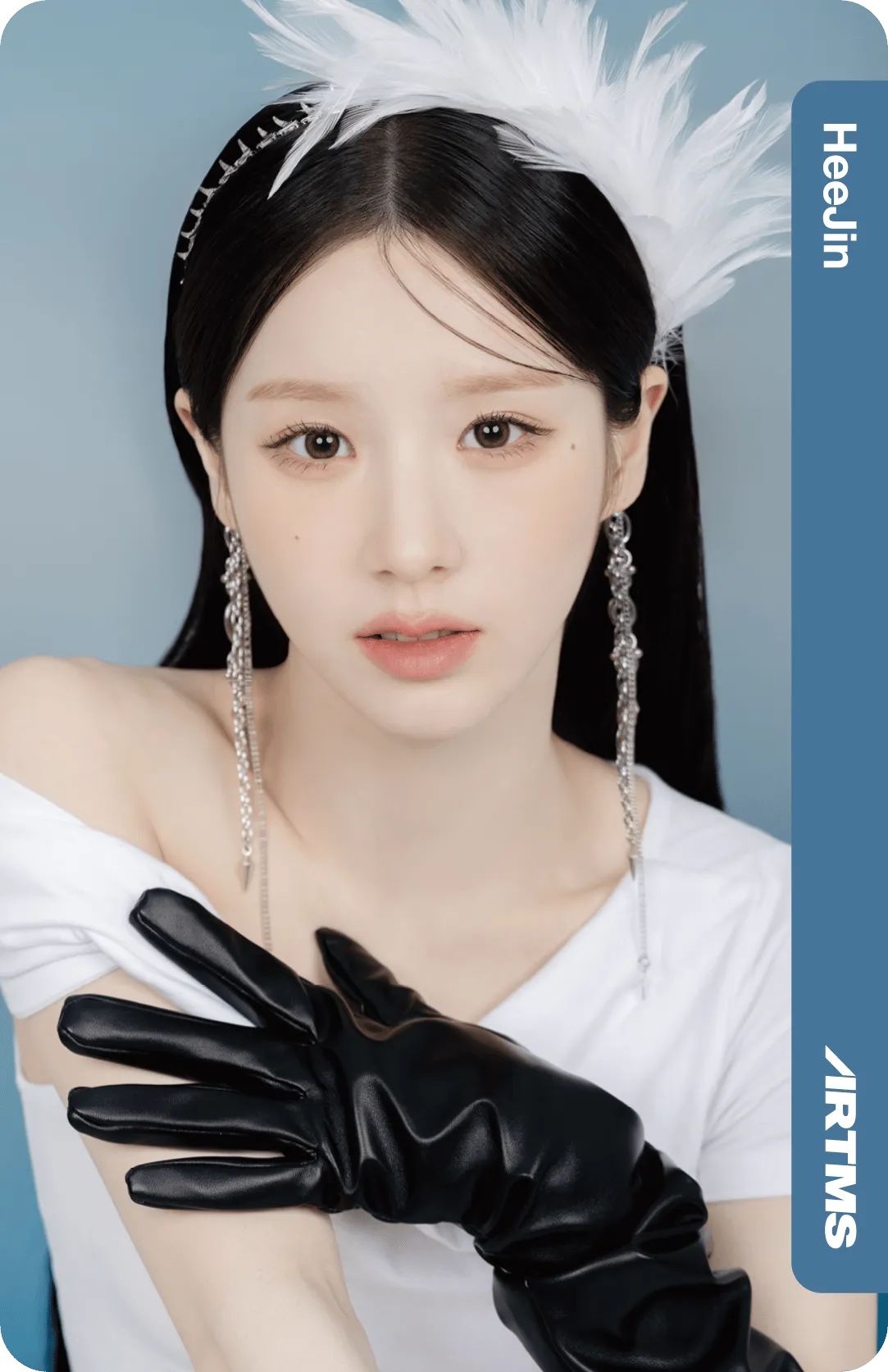 Heejin ARTMS photocard Cream01 Double Class Objekt