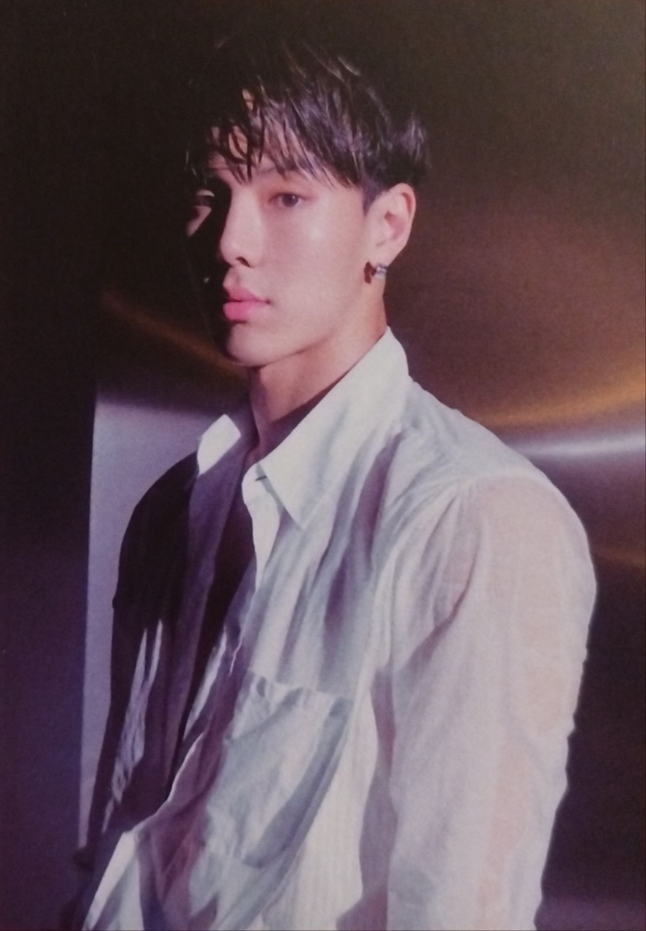 Shownu MONSTA X photocard from Hidden Message Card