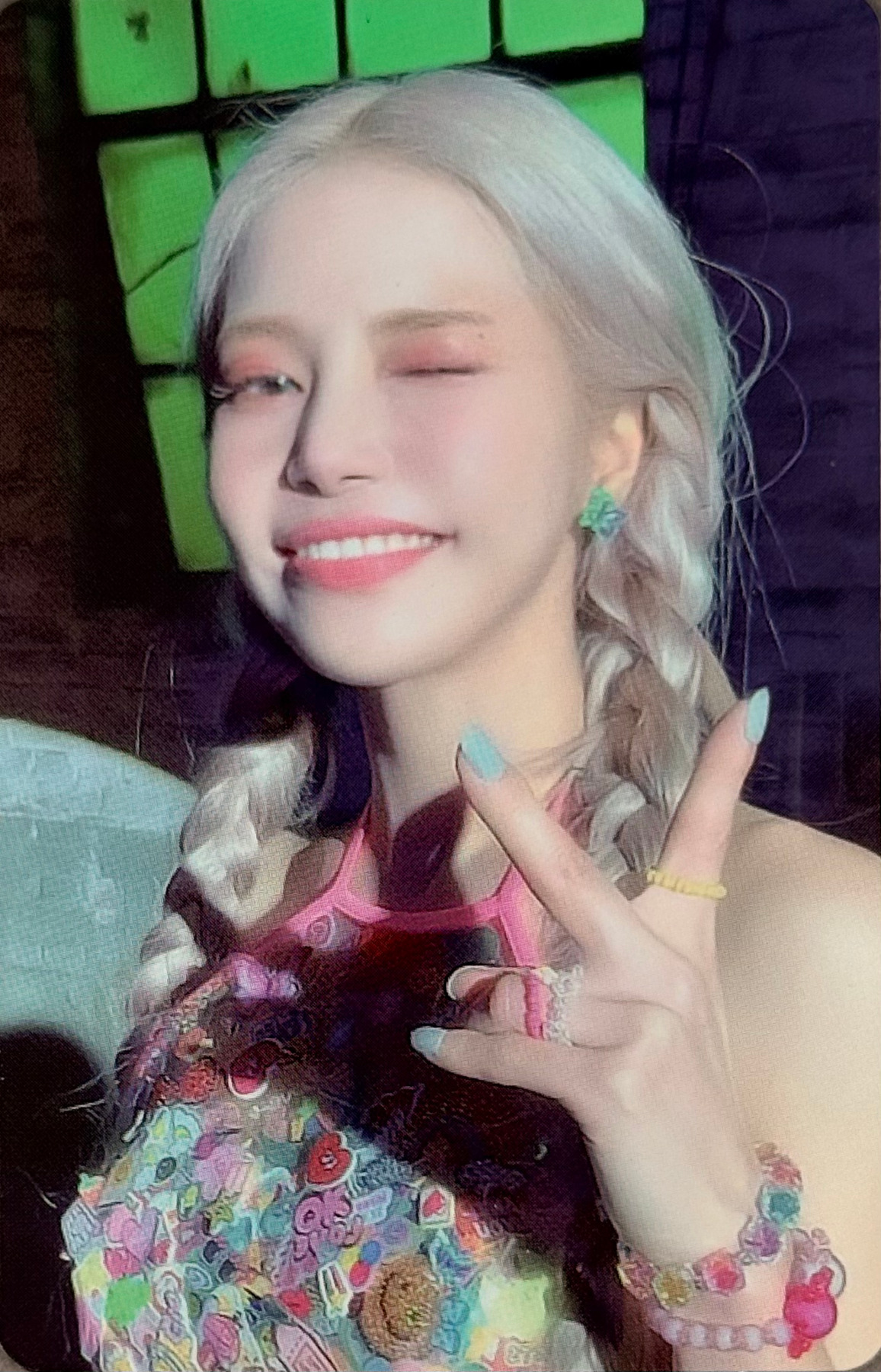 Solar photocard