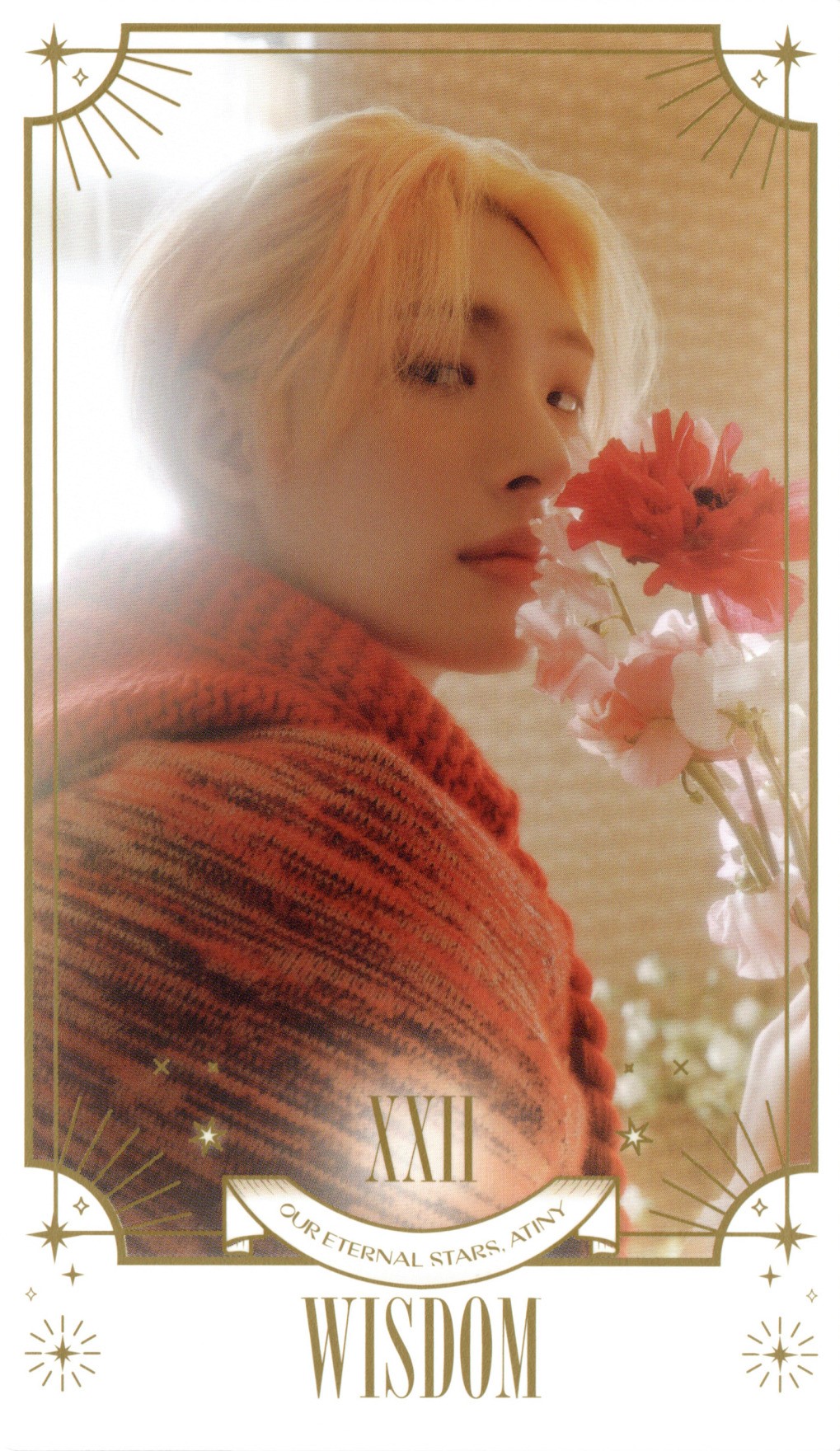 Mingi ATEEZ photocard Fortune Card Set