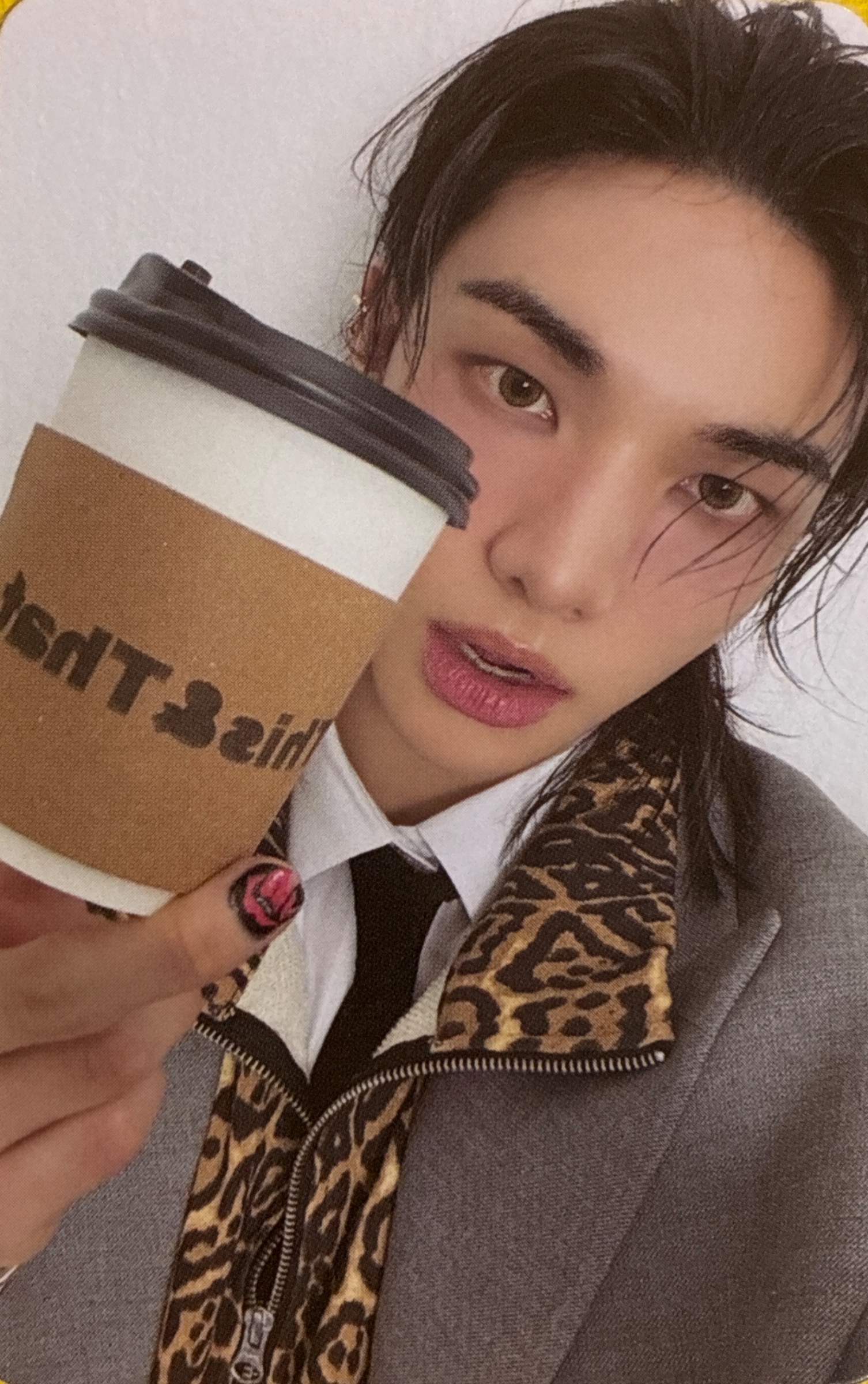 Hyunjin Stray Kids photocard - This & That Photocard