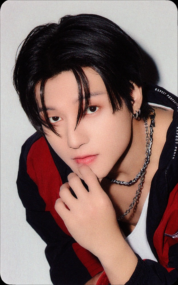 Wooyoung ATEEZ photocard from Preorder Benefit