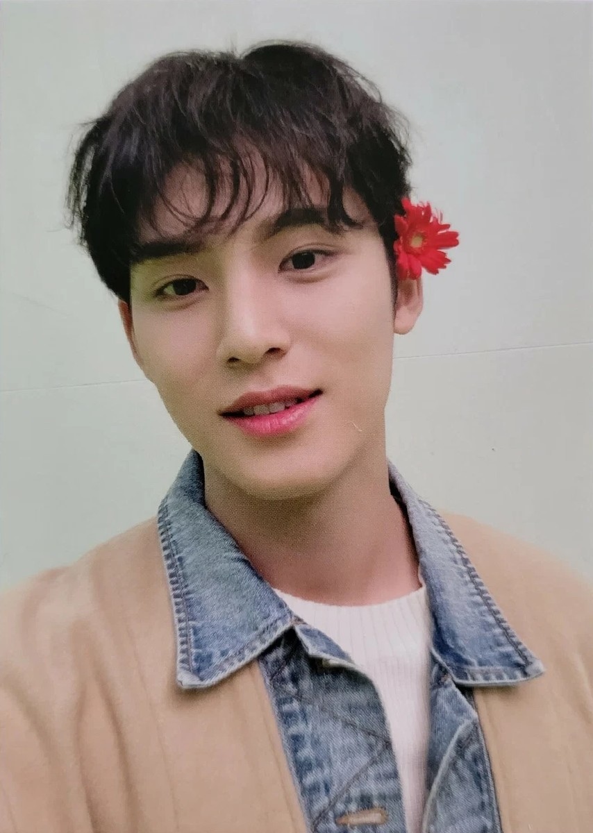 Mingyu SEVENTEEN photocard - あいのちから (Power of Love) Christmas Card