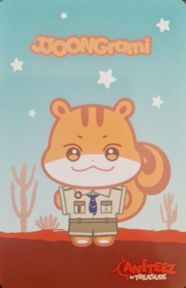 ANITEEZ in TREASURE Trading Cards