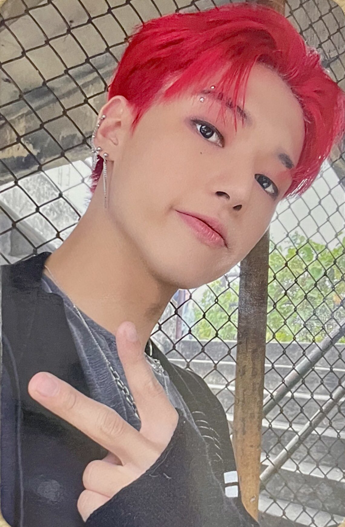 Wooyoung ATEEZ photocard from Preorder