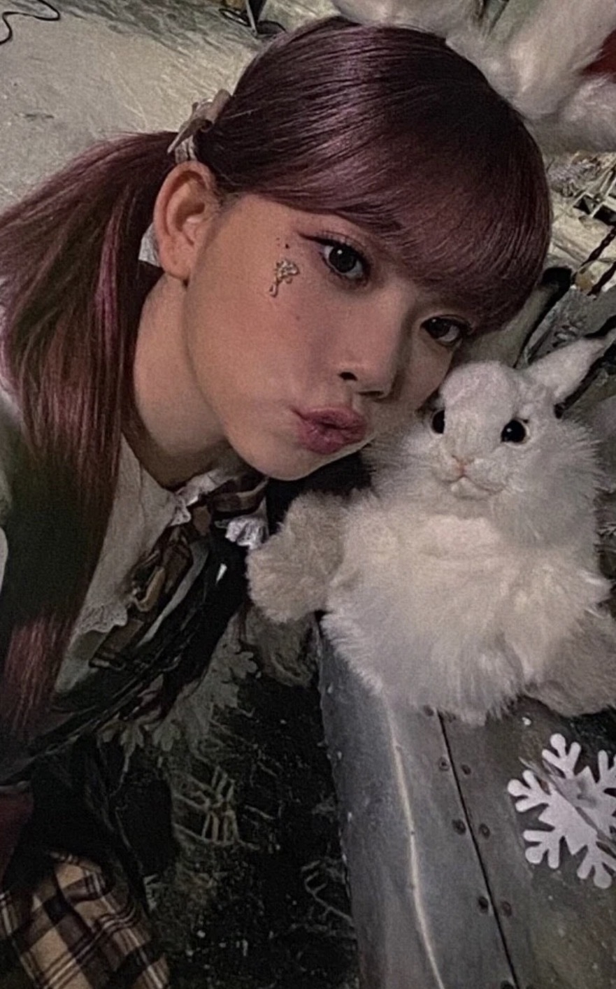 Tsuki Billlie photocard - the collective soul and unconscious: snowy night Hologram Photocard (Tincase)