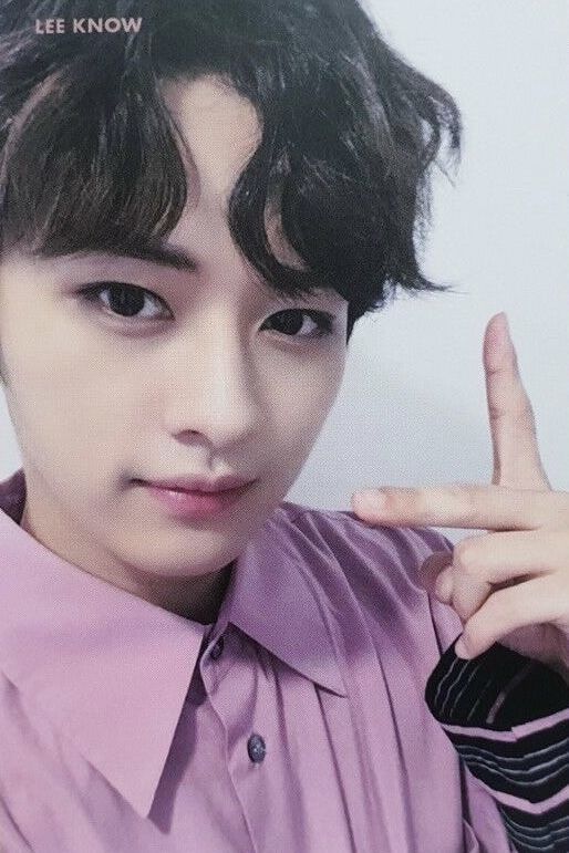 Lee Know Stray Kids photocard - I am YOU QR Photocard C ver.