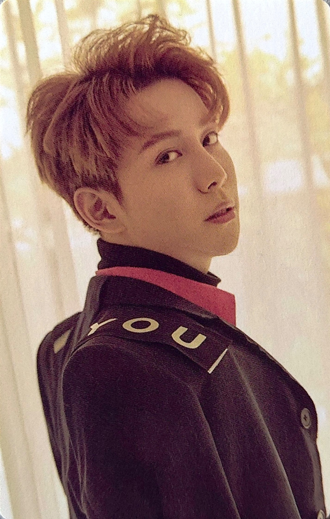 Kyung Block B photocard from Preorder Benefit