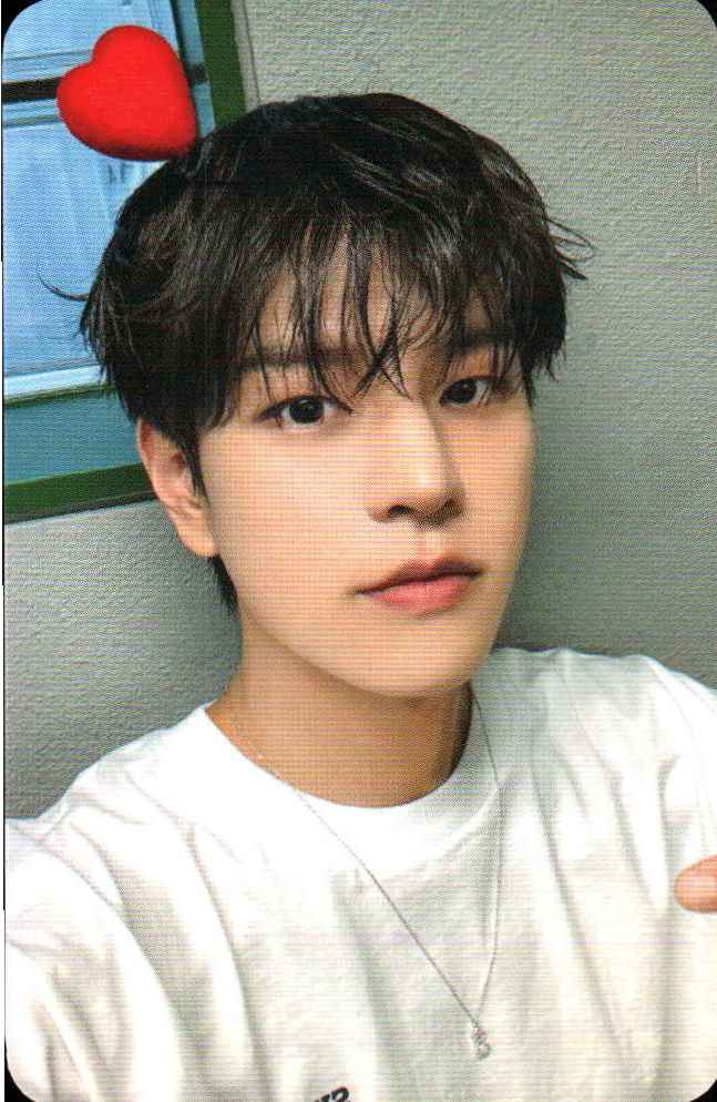 Seungmin Stray Kids photocard from 1st Lucky Draw