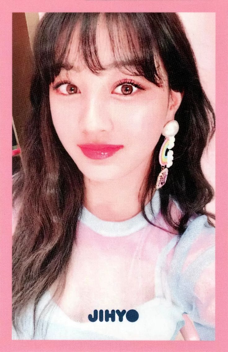 Jihyo TWICE photocard - SIGNAL