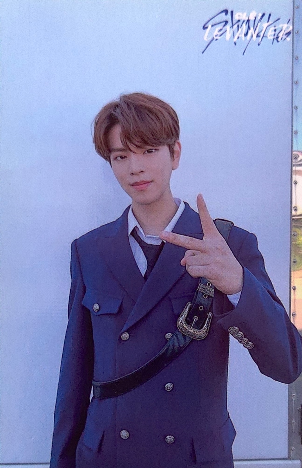 Seungmin Stray Kids photocard - Clé : LEVANTER QR Photocards