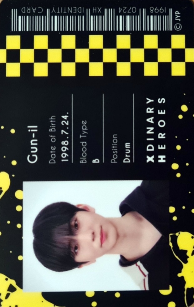 Gunil photocard