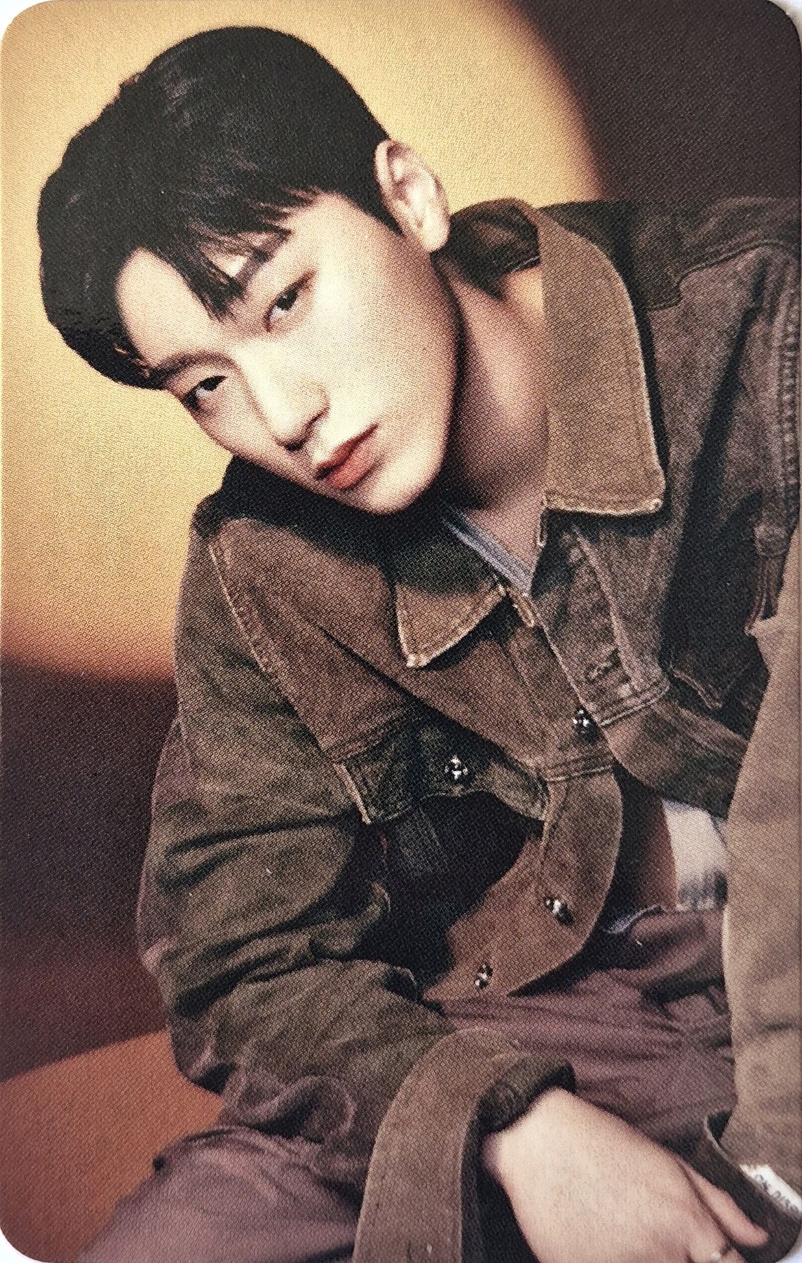 San ATEEZ photocard from Image Card