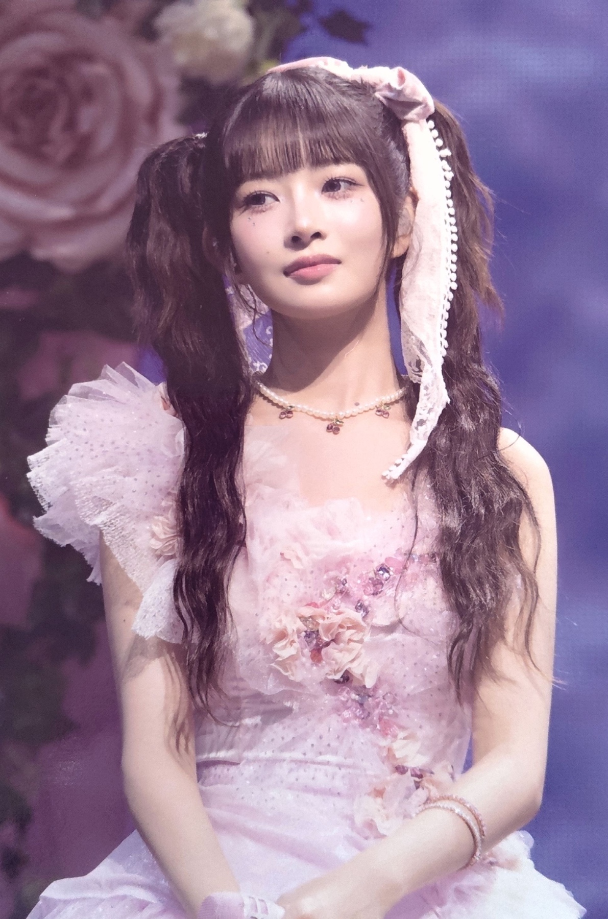Rei IVE photocard from Blu-Ray Photo Stand