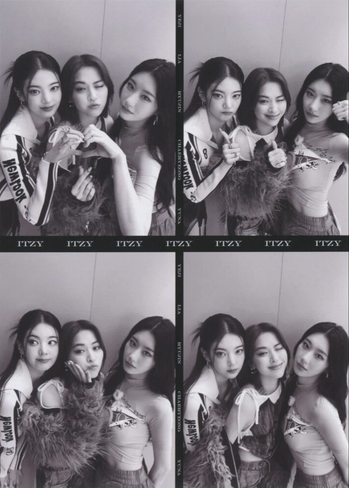  ITZY photocard from 4-Cut Photo