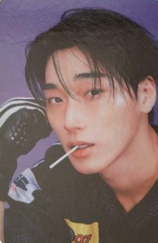 San ATEEZ photocard Random Trading Card