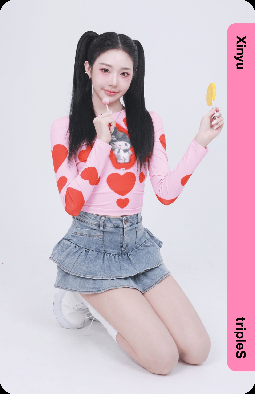 Xinyu tripleS photocard - Beyond Beauty (msnz) Showcase Objekt Pack