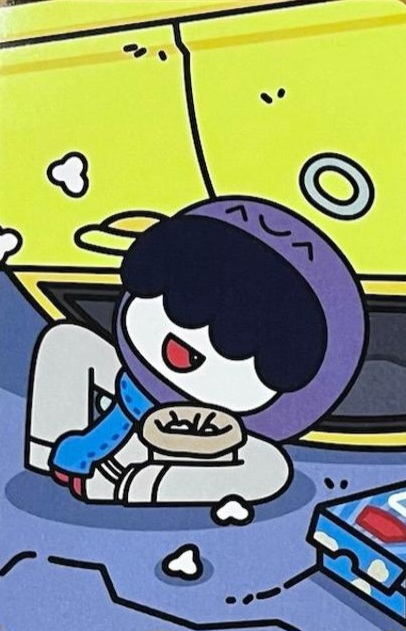 Hueningkai TXT photocard - 7TH YEAR: A Moment of Stillness in the Thorns PPULBATU Sticker Set