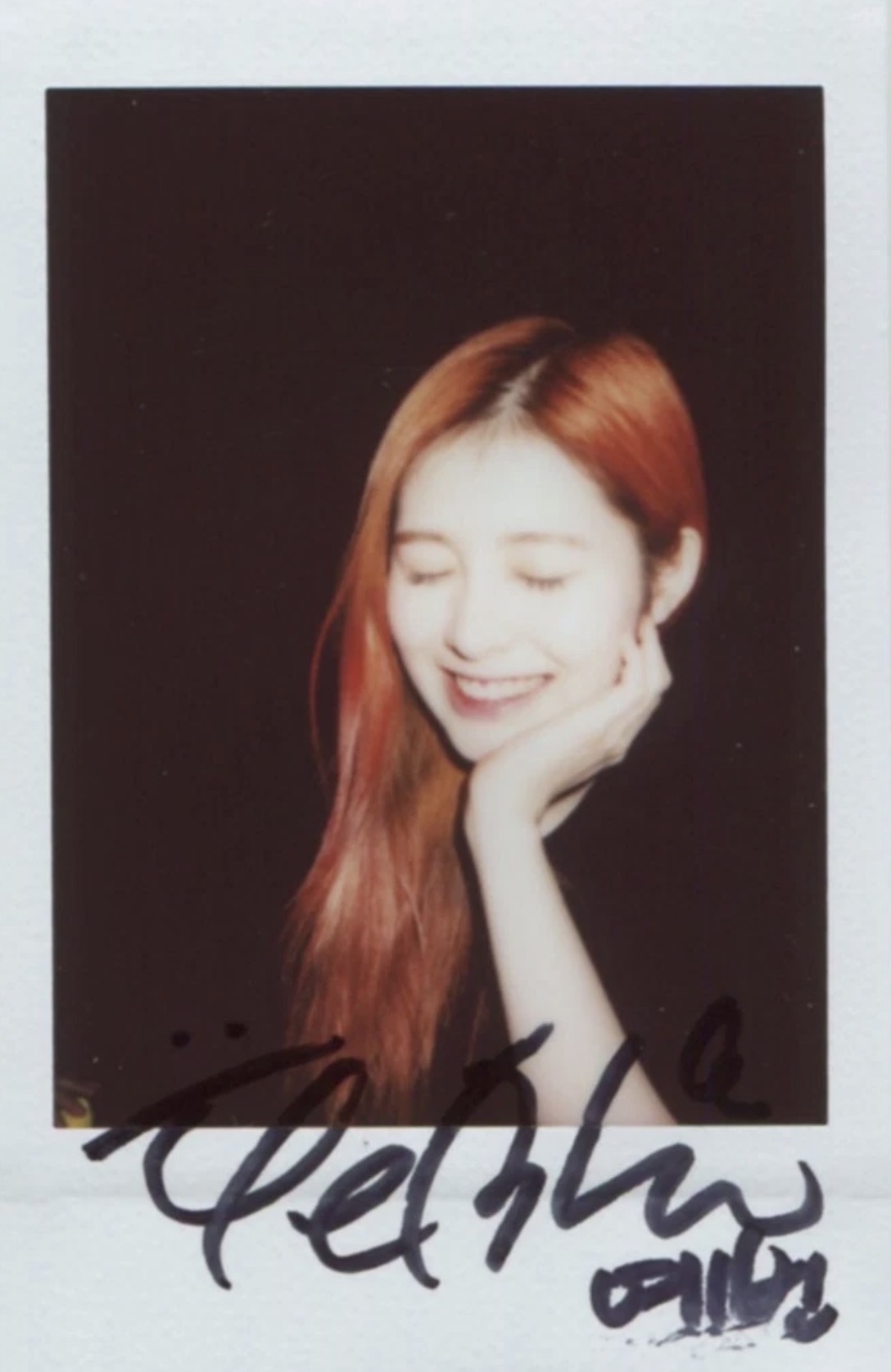 Autographed pob Autographed Polaroid