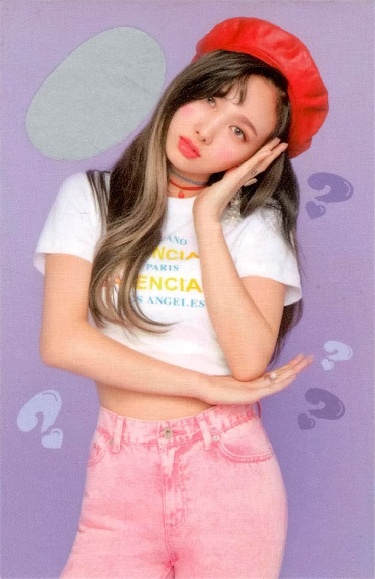 Nayeon TWICE photocard from Scratchcard