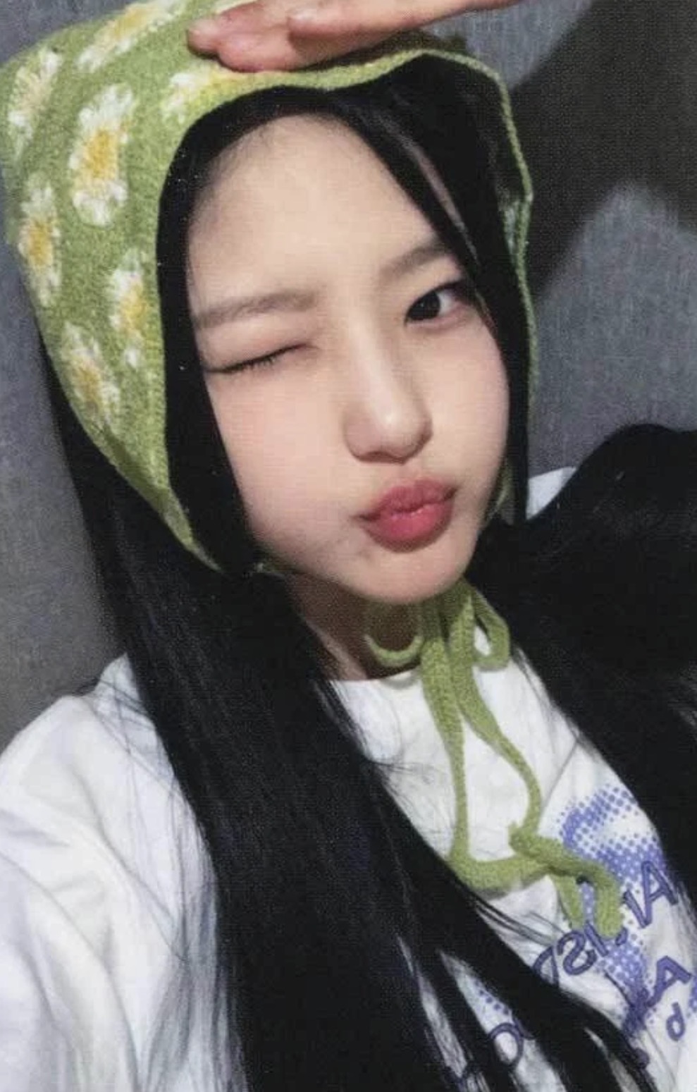 Haneul KISS OF LIFE photocard from Benefit