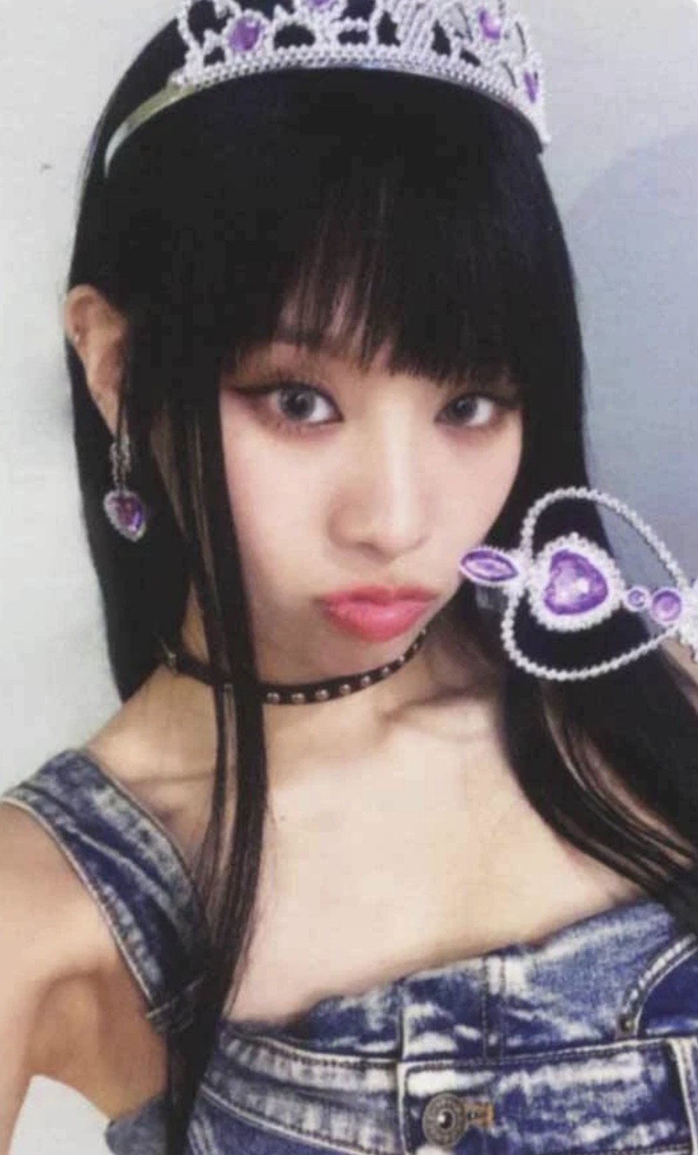 Natty KISS OF LIFE photocard from Benefit (B ver.)