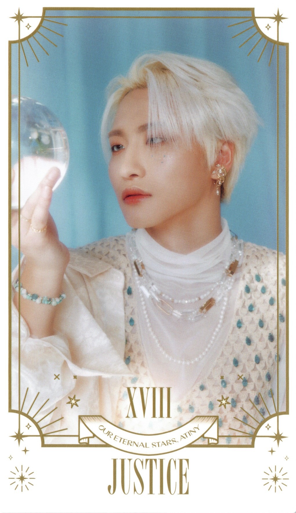 ATINY 4th Membership 'Fairy Tale With ATEEZ' Fortune Card Set