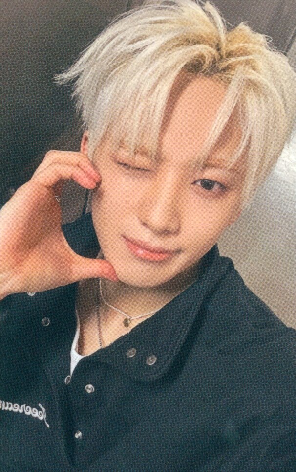 Minjae xikers photocard from Preorder Benefit