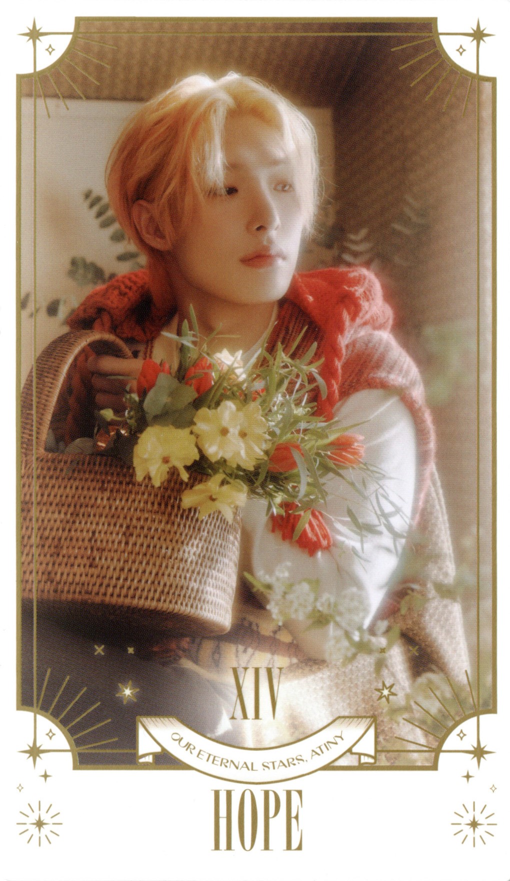 Mingi ATEEZ photocard Fortune Card Set