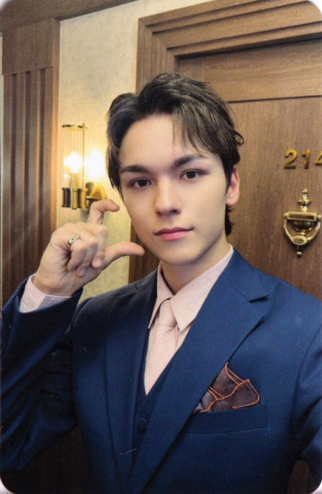 Vernon SEVENTEEN photocard - SPILL THE FEELS Photocard