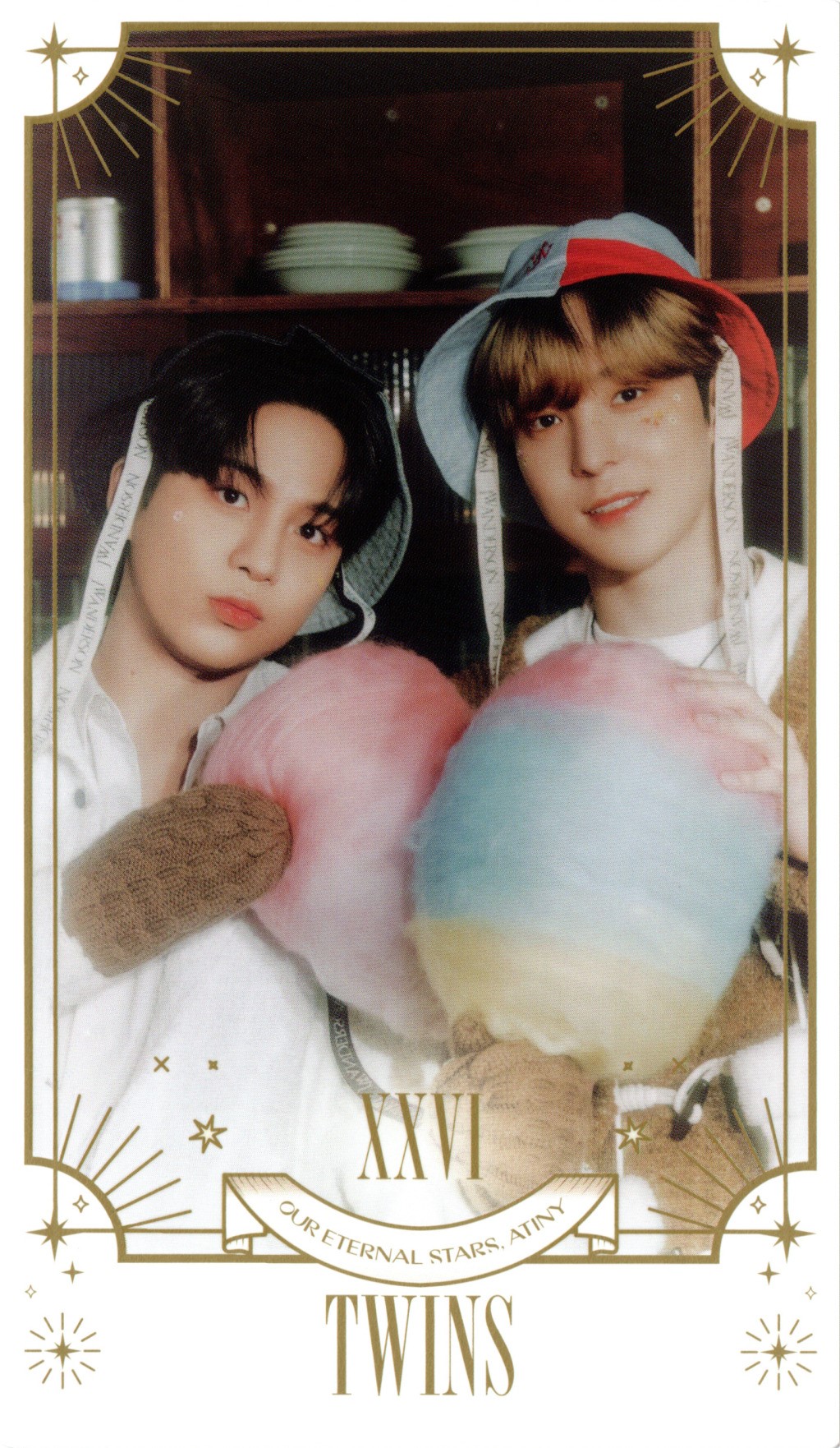  ATEEZ photocard from Fortune Card Set