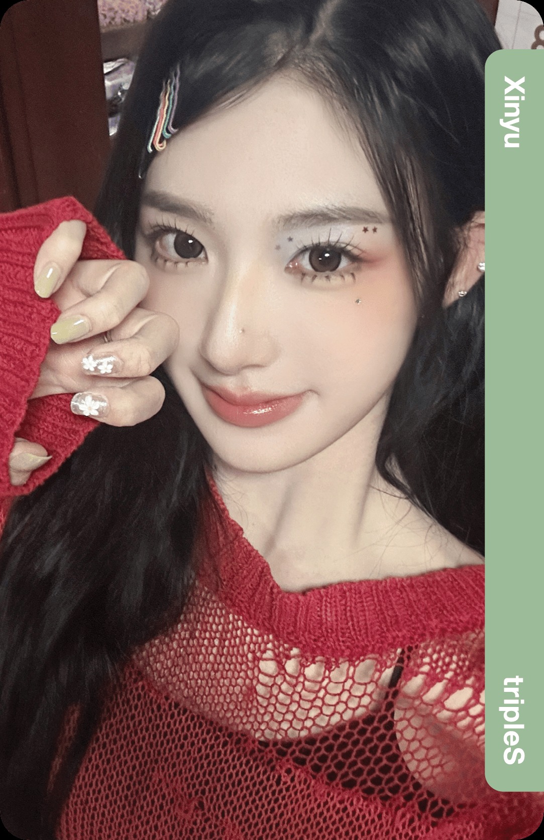 Xinyu tripleS photocard from Double Class Objekt