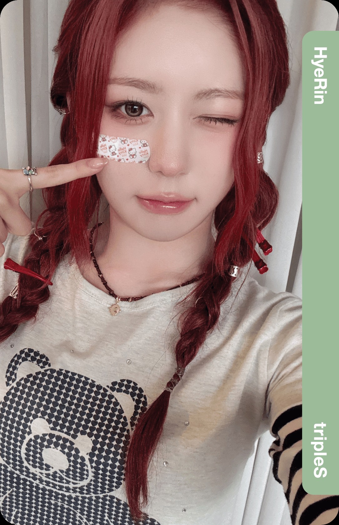 Hyerin tripleS photocard - Assemble25 Double Class Objekt