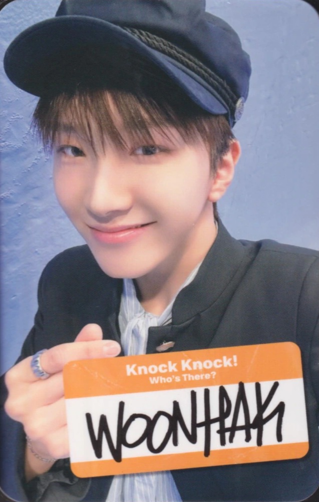 Woonhak BOYNEXTDOOR photocard from Digital Code Card