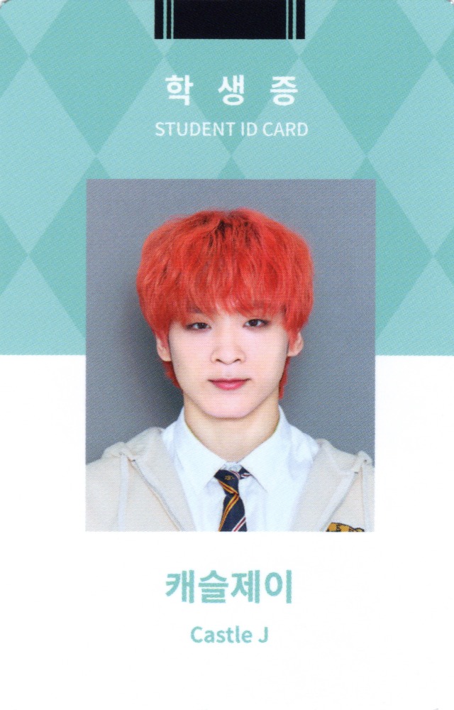 Castle J MCND photocard from Student ID Card Set