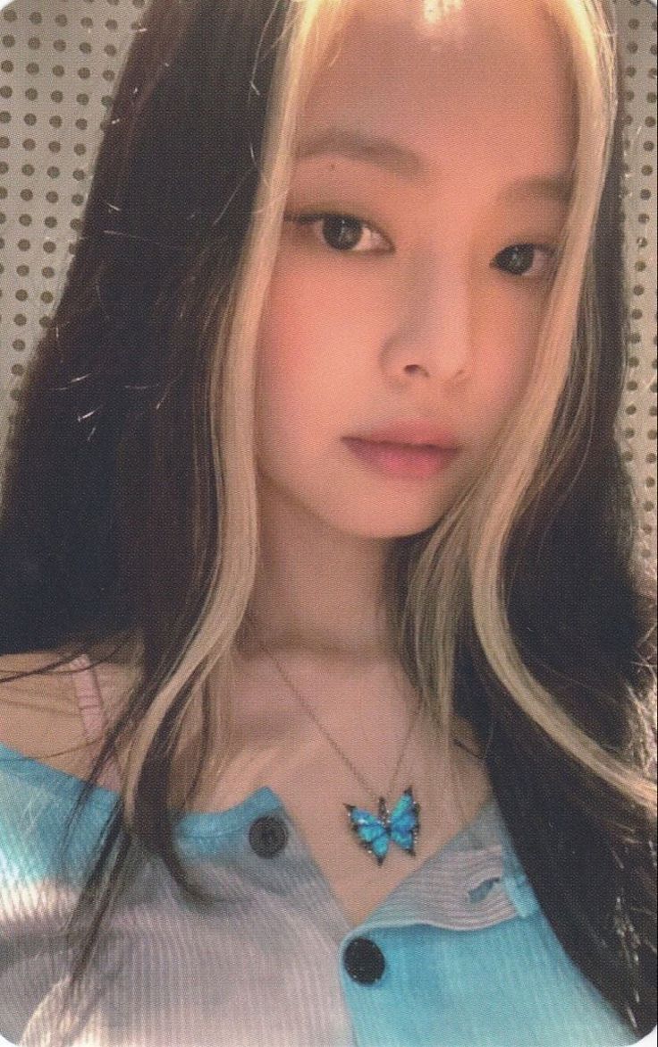 Jennie BLACKPINK photocard from Preorder Benefit