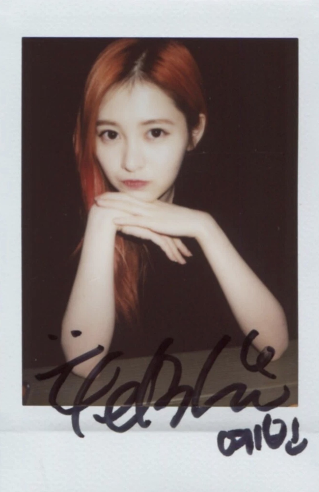 Autographed pob Autographed Polaroid