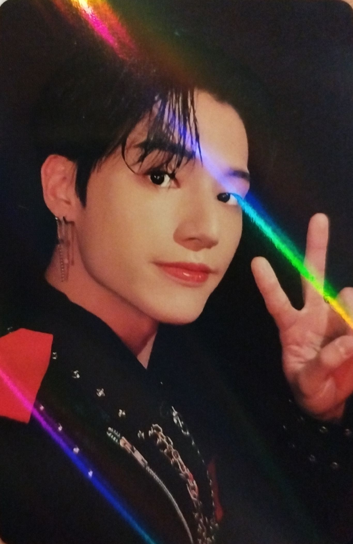 Wooyoung ATEEZ photocard from Preorder