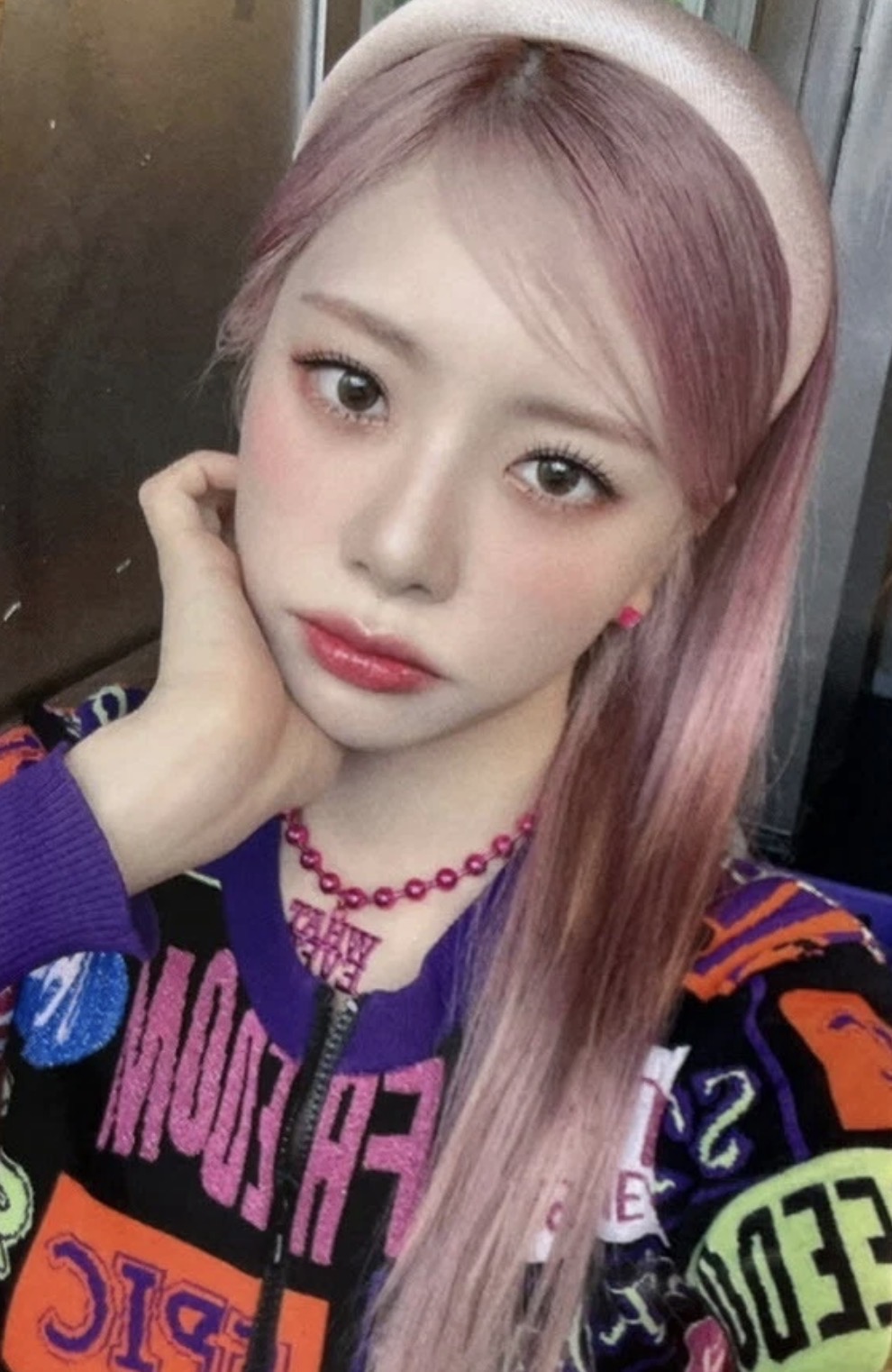 JiU Dreamcatcher photocard from Applemusic Preorder Benefit