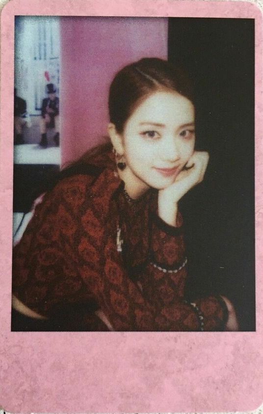 Jisoo BLACKPINK photocard from Polaroid Photocard