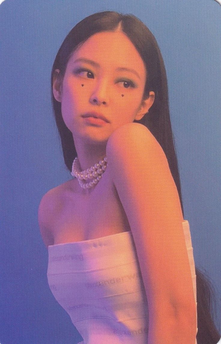 Jennie BLACKPINK photocard from Preorder Benefit