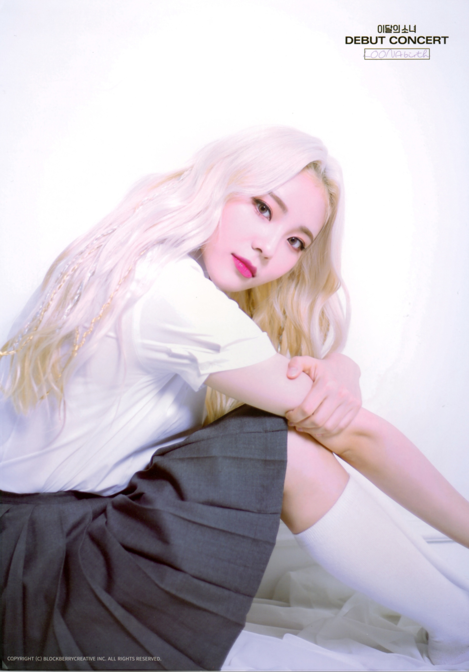 JinSoul LOONA photocard Profile Set
