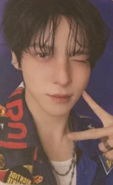 Yunho ATEEZ photocard Retro Sticker Book