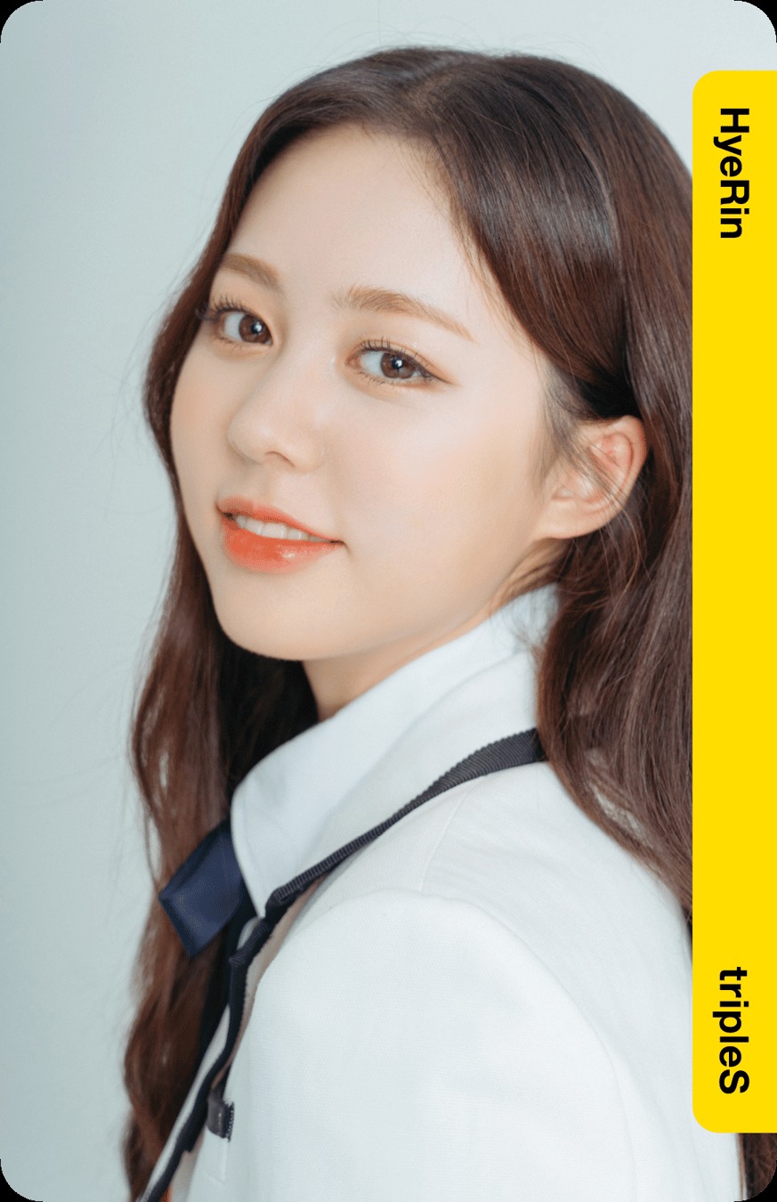Hyerin tripleS photocard from Objekt - 1st Edition