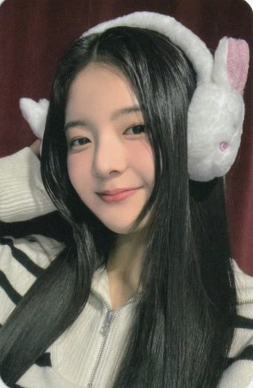 LIA ITZY photocard from Lucky Draw