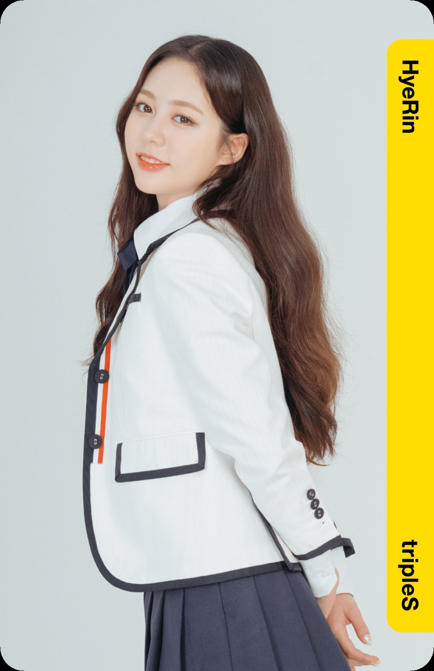 Hyerin tripleS photocard from Objekt - 1st Edition