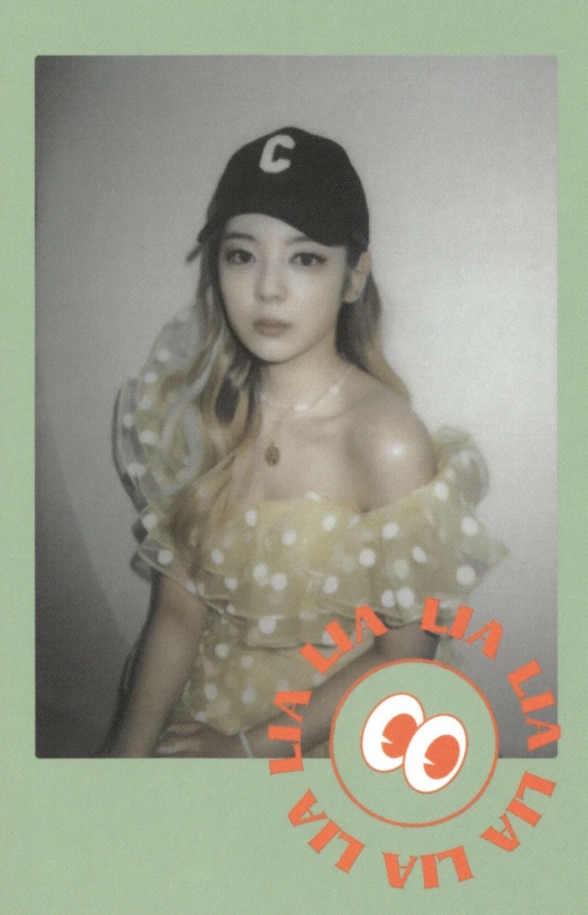 LIA ITZY photocard from Polaroid