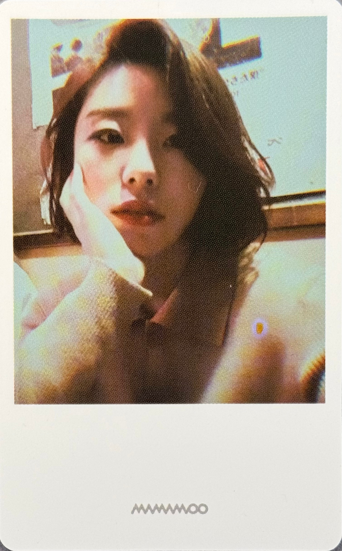 Wheein MAMAMOO photocard from Polaroid Set