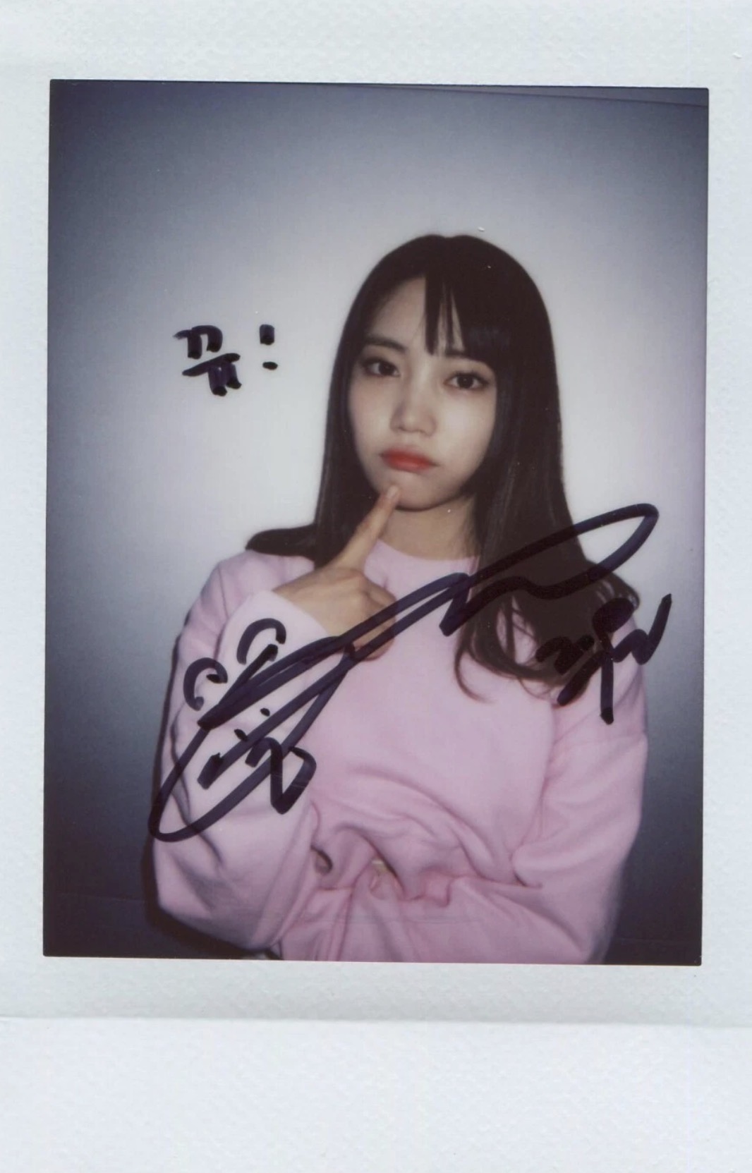 Autographed Polaroid Benefit