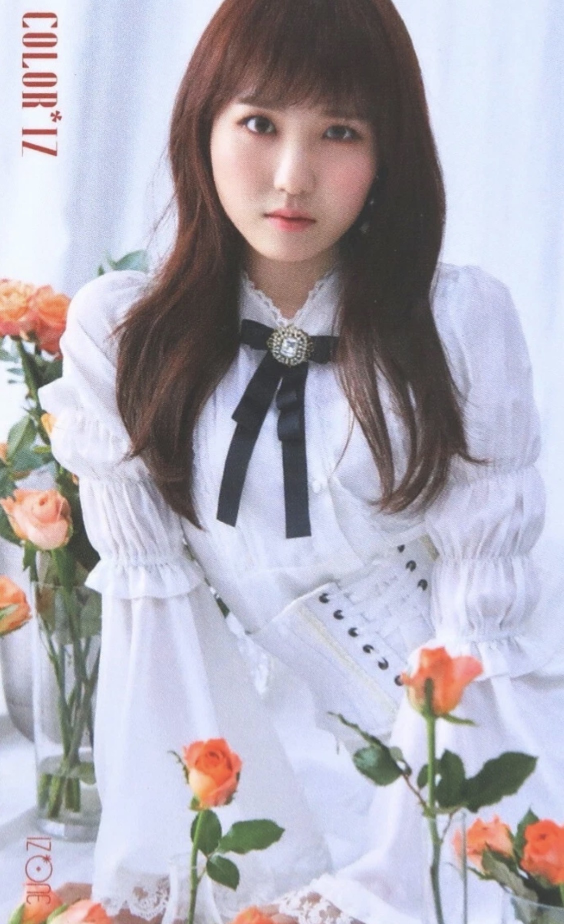 Hitomi IZ*ONE photocard from Rose Version Photocard